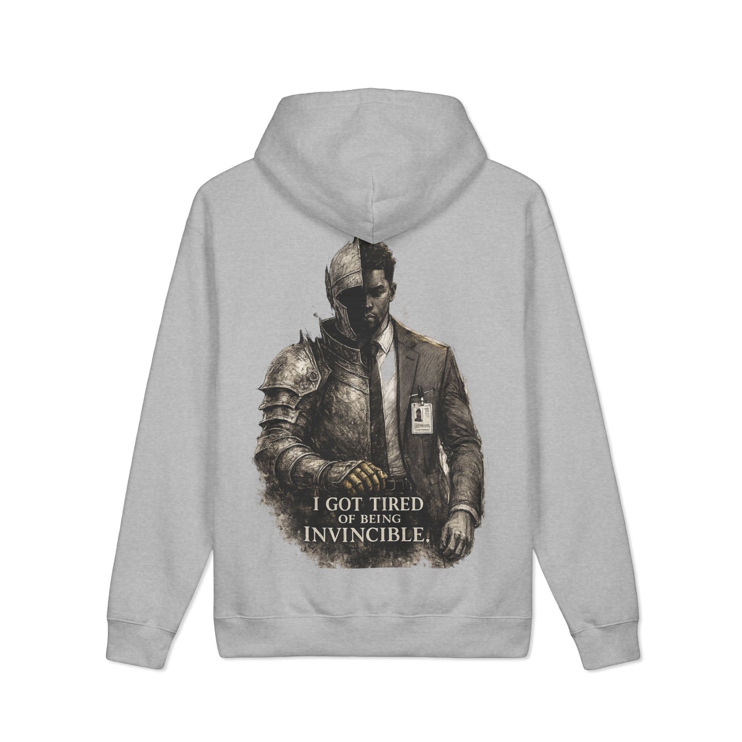 "I Got Tired of Being Invincible" Hoodie