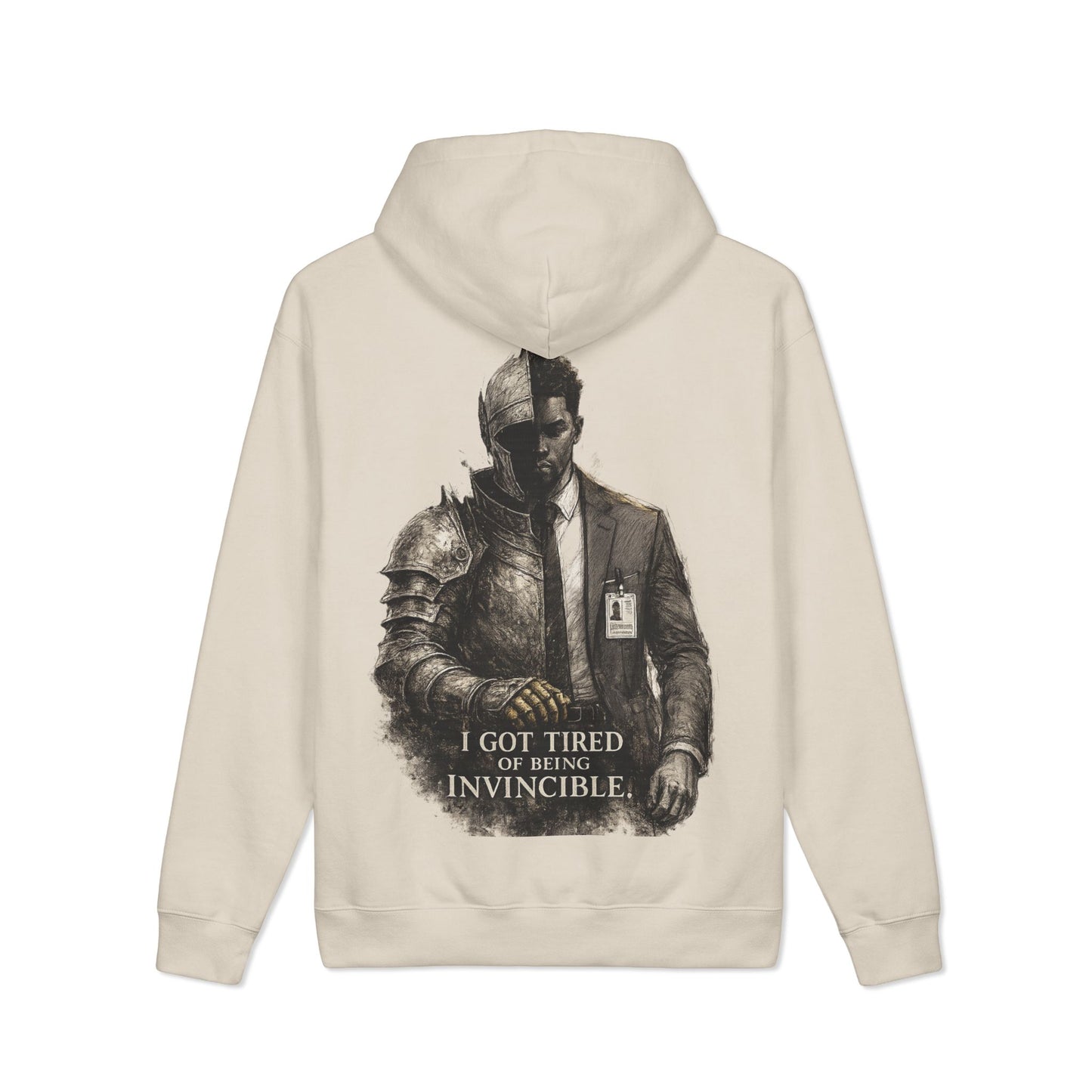 "I Got Tired of Being Invincible" Hoodie
