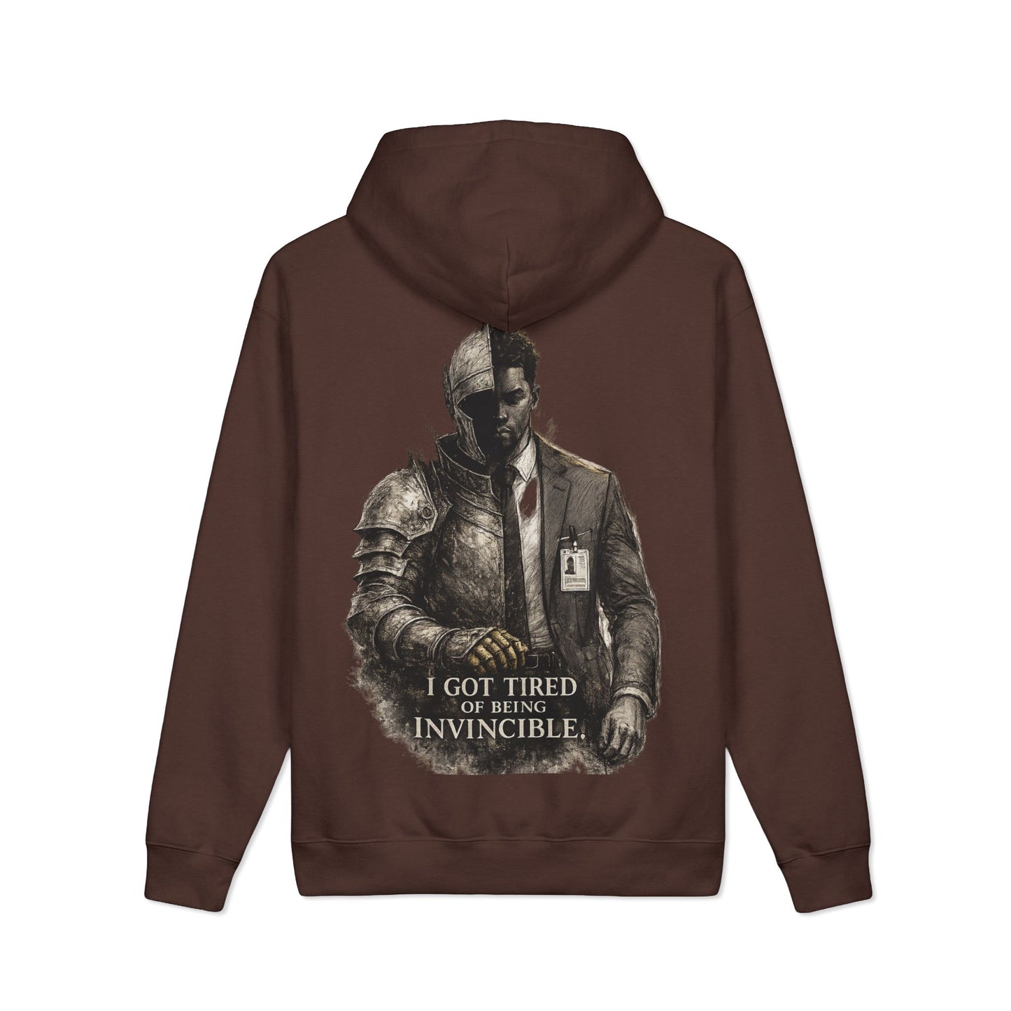 "I Got Tired of Being Invincible" Hoodie