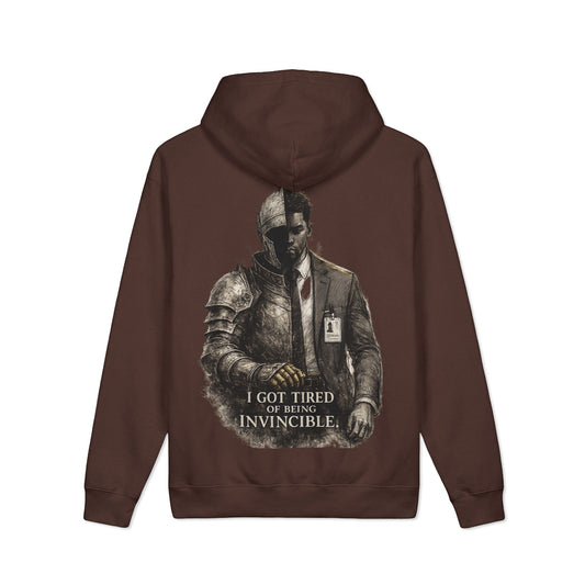 "I Got Tired of Being Invincible" Hoodie