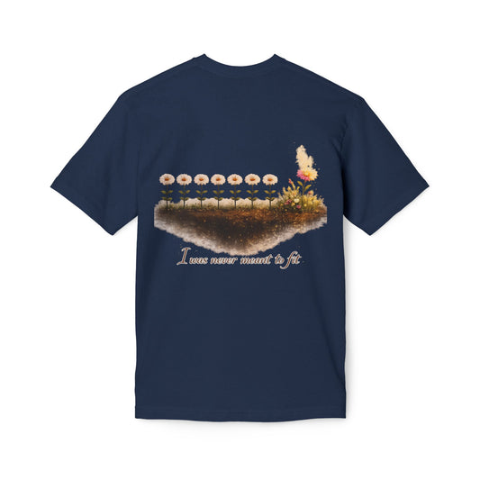 Floral 'I Was Never Meant to Fit' Graphic T-Shirt